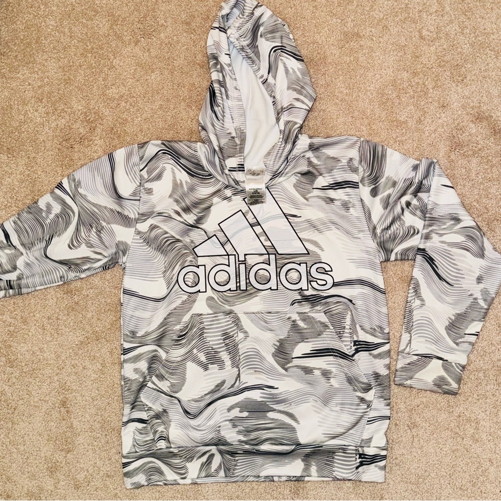 ADIDAS Hoodie Boys Large